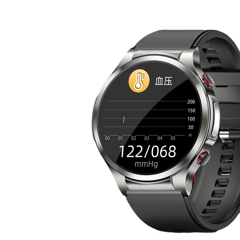 Blood glucose measurement electrocardiogram blood pressure heart rate body temperature exercise communication smart watch