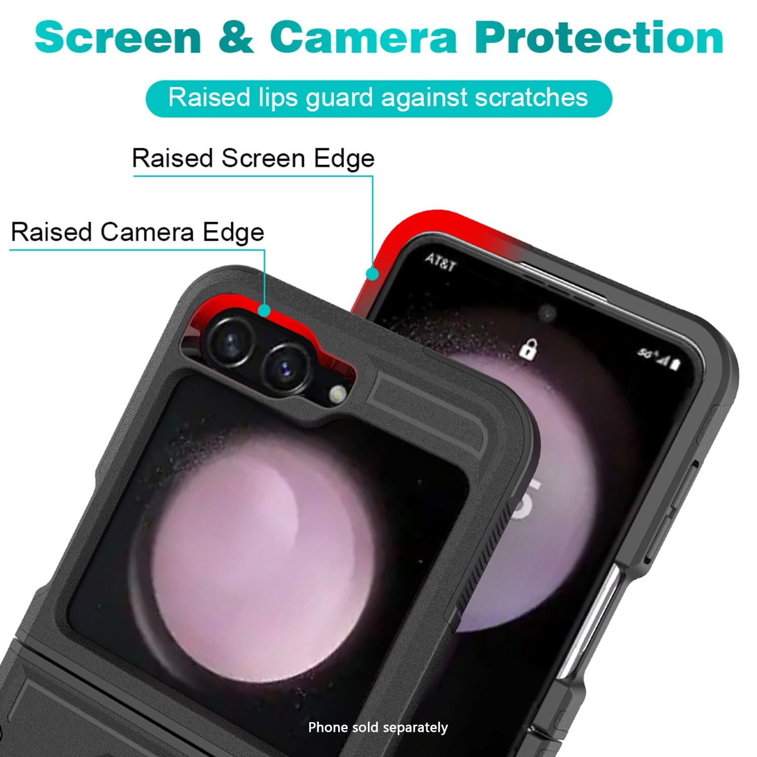 Samsung Galaxy Z Flip7 FE Case - Heavy-Duty Kickstand | Raider Series