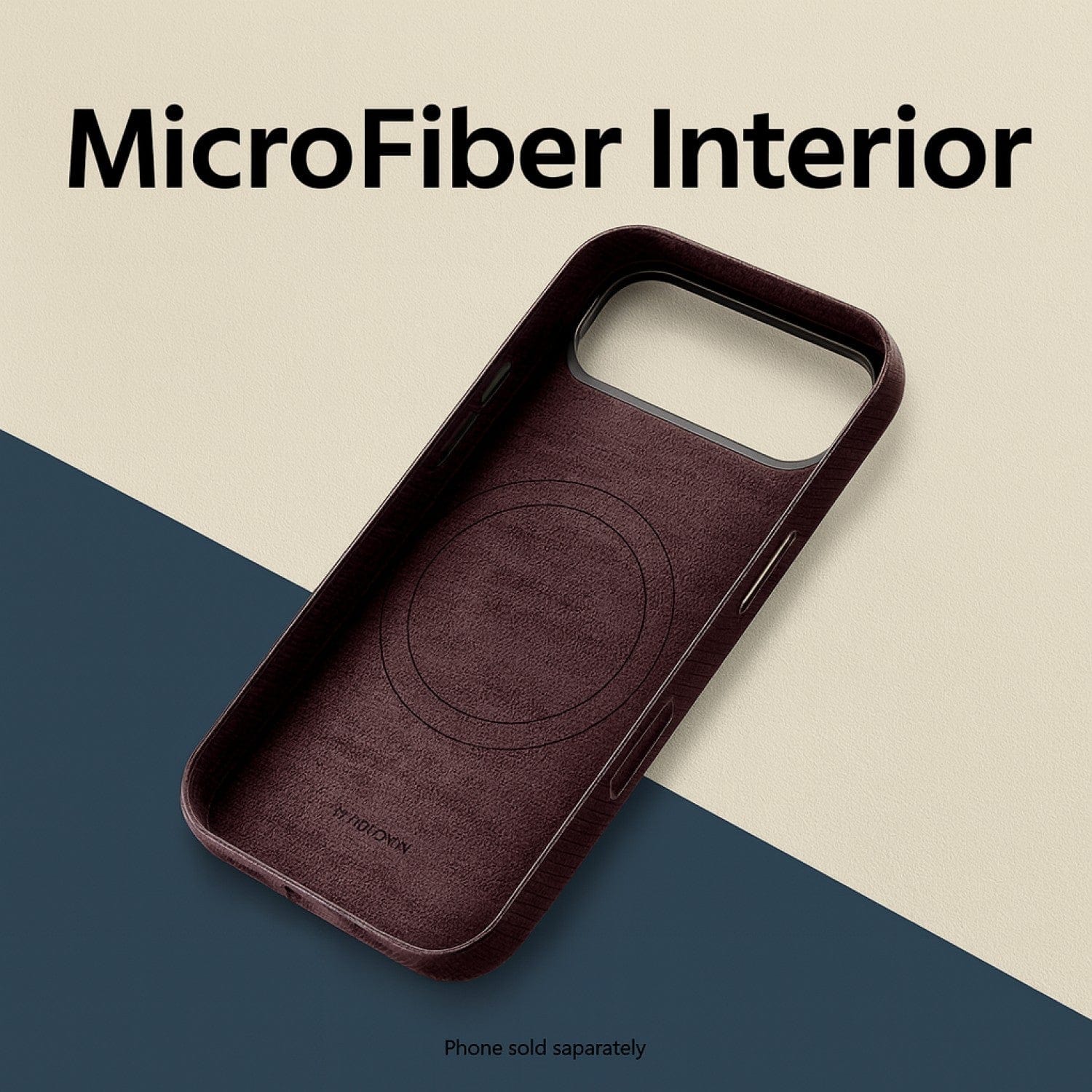 iPhone 17 Pro Case - Suede Leather | Indy Series