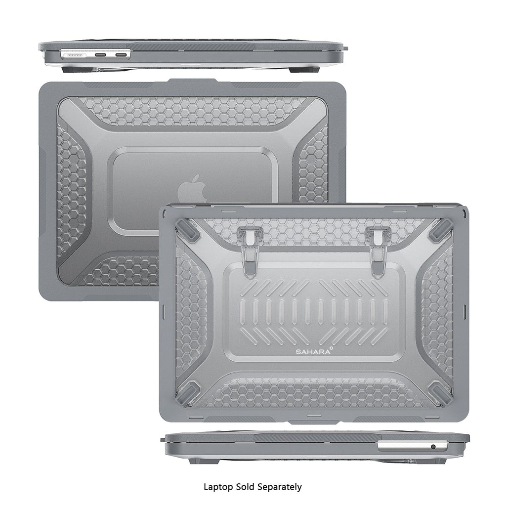 MacBook Pro 16-Inch (M1–M5, M5 Pro/M5 Max) with Adjustable Stand Case - Shock-Absorbing | Raider Ultra-Duty Series