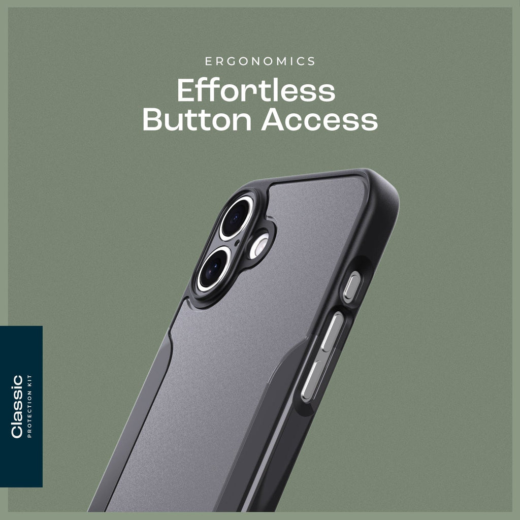 iPhone 16 Plus Rugged Case & Screen Protector Kit - MagSafe | Classic Series