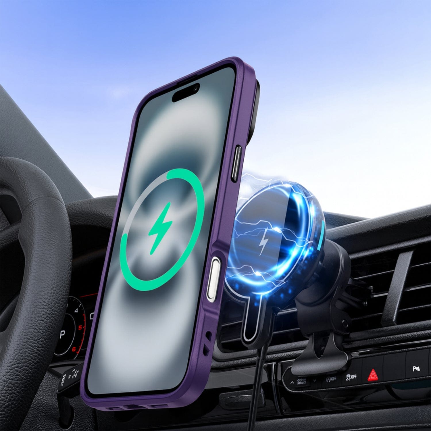 iPhone 17 Clear Back Case - Durable, Kickstand, MagSafe | Raider ArmorPro Series