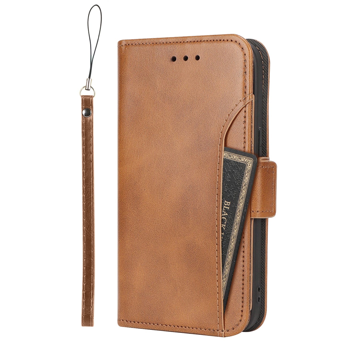 iPhone 15 Pro Max Leather Wallet Case with MagSafe - Card Holder | Indy Series