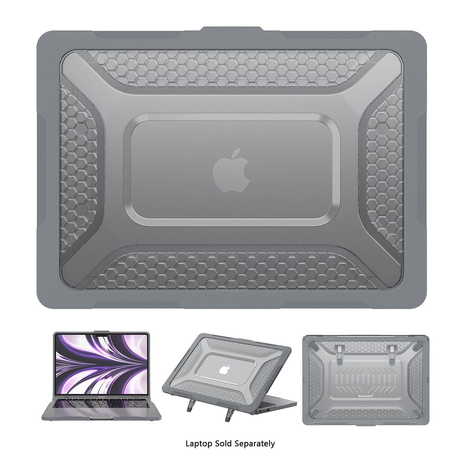 MacBook Pro 16-Inch (M1–M5, M5 Pro/M5 Max) with Adjustable Stand Case - Shock-Absorbing | Raider Ultra-Duty Series