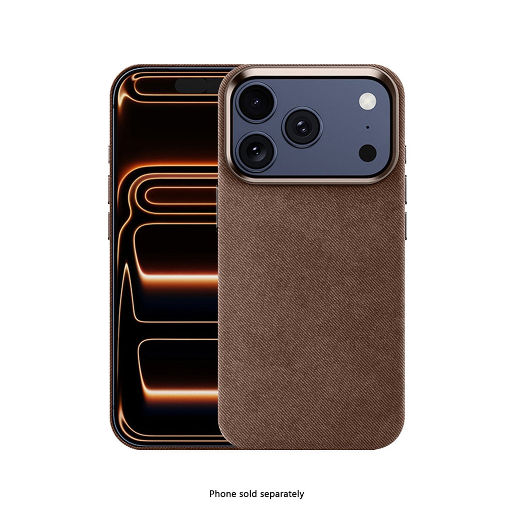 iPhone 17 Pro Case - Suede Leather | Indy Series