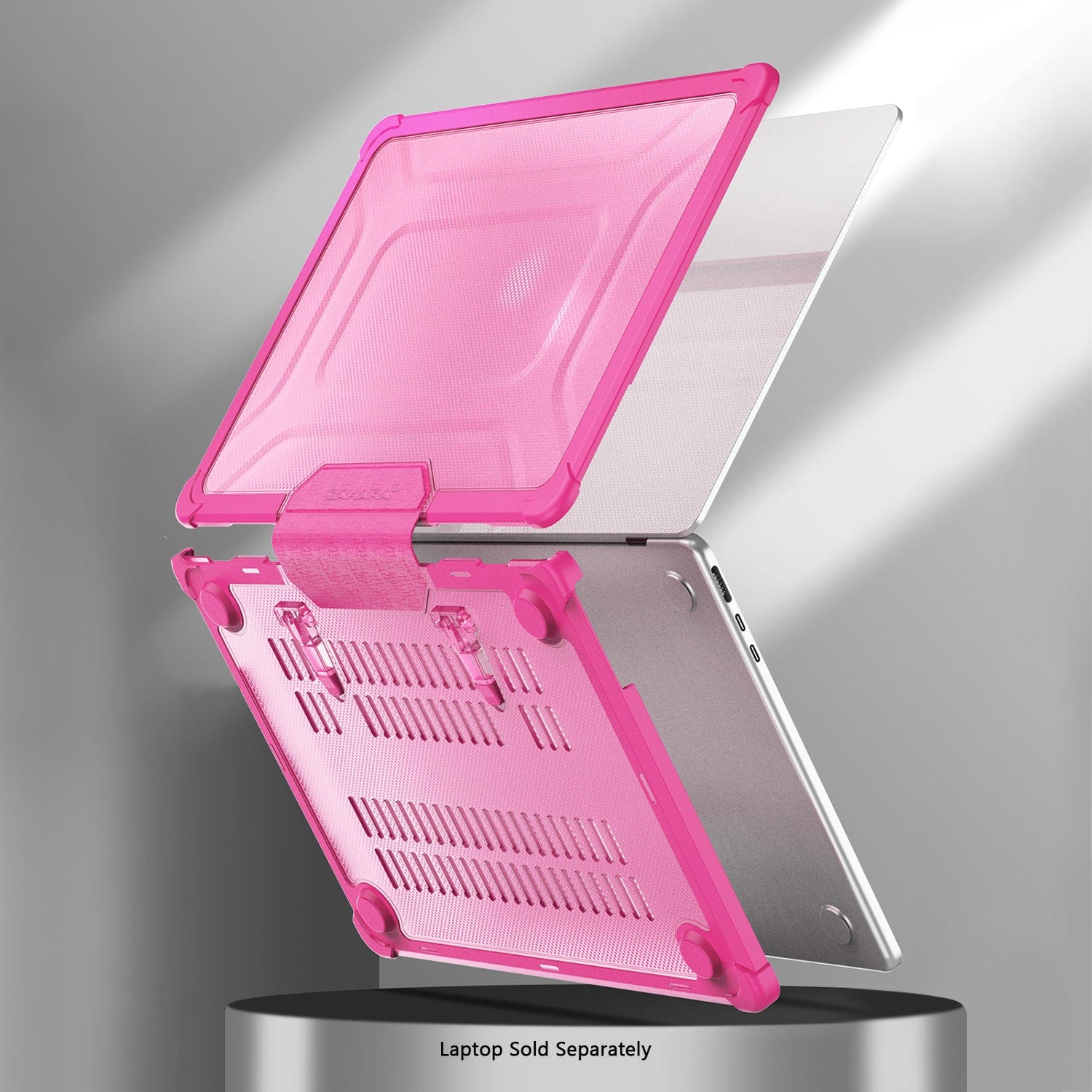 MacBook Pro 16-Inch (M1–M5, M5 Pro/M5 Max) with Adjustable Stand Case – Heavy-Duty | Raider Series