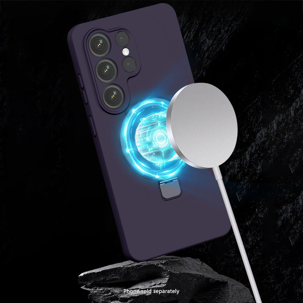 Samsung Galaxy S26 Ultra Case - Smooth Silicone, Kickstand | Venture Series