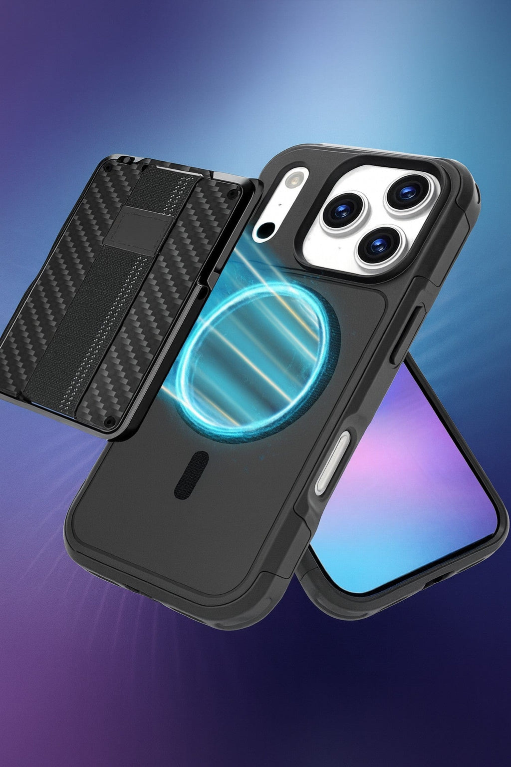 iPhone 17 Pro Max Case - MagSafe Detachable Wallet | Raider Series