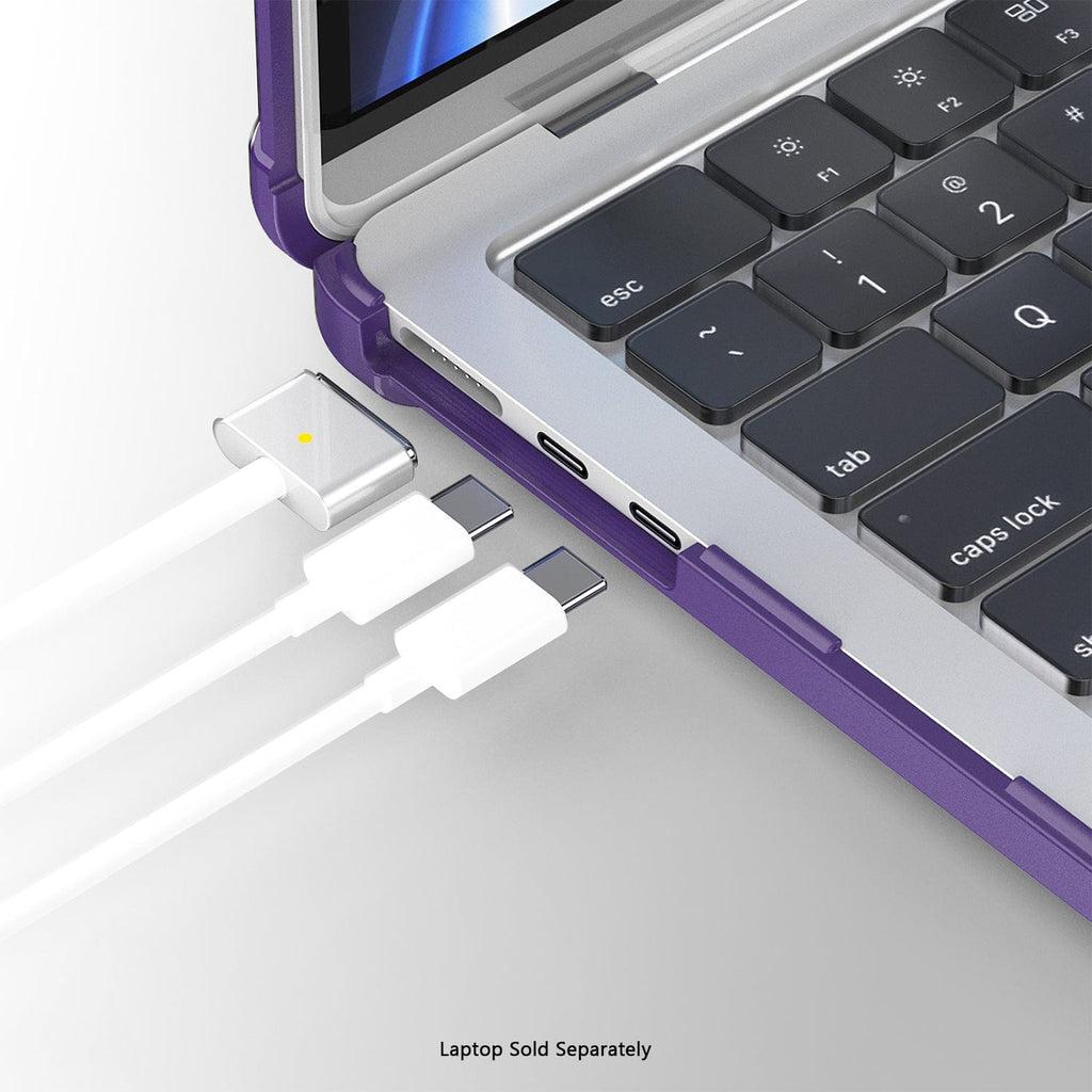 MacBook Air 15" (M3 - M5) with Adjustable Stand Case - Heavy-Duty | Raider Series