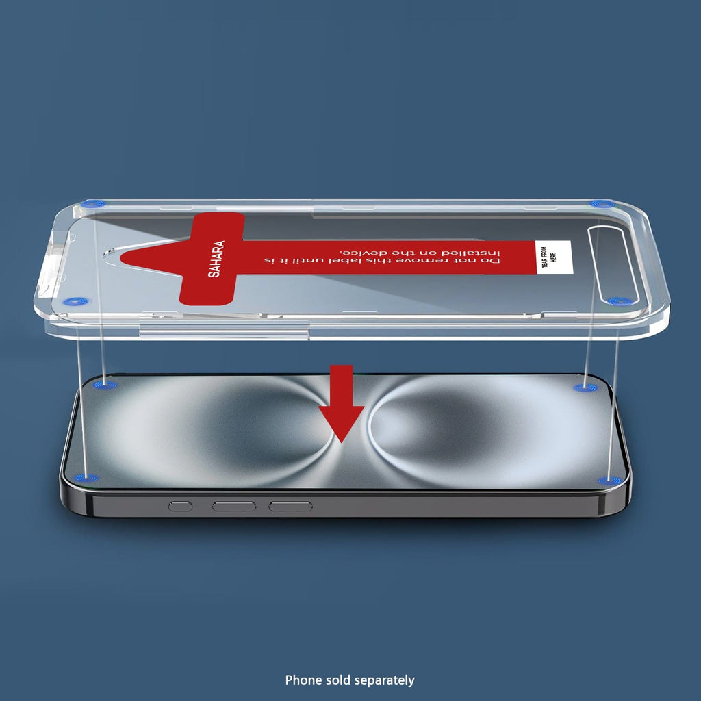 iPhone Air Screen Protector - Easy Apply Clear Tempered Glass Screen Protector | Zerodamage