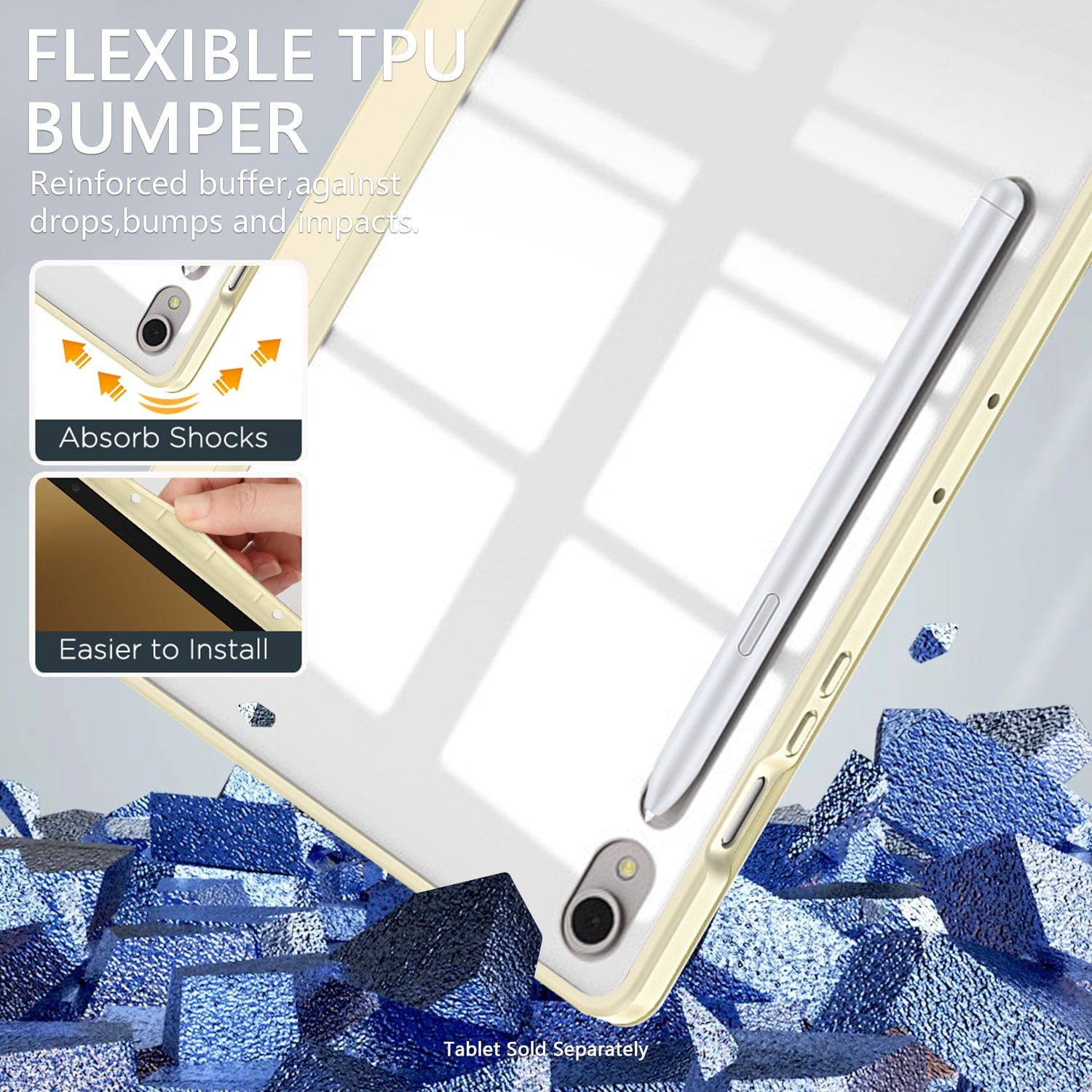 Samsung Galaxy Tab S10 FE+ Folio Case - Kickstand | Venture Series