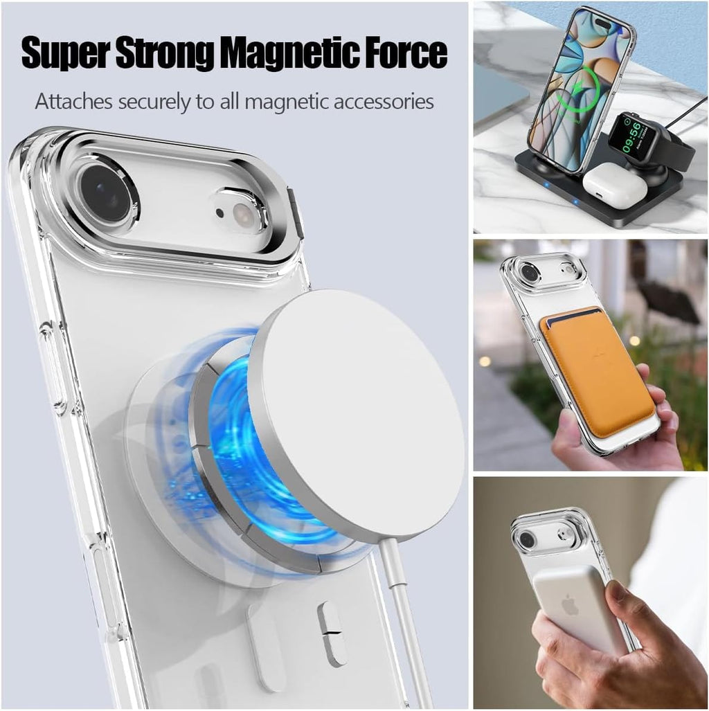 iPhone Air Clear Case - Kickstand MagSafe | Venture Series