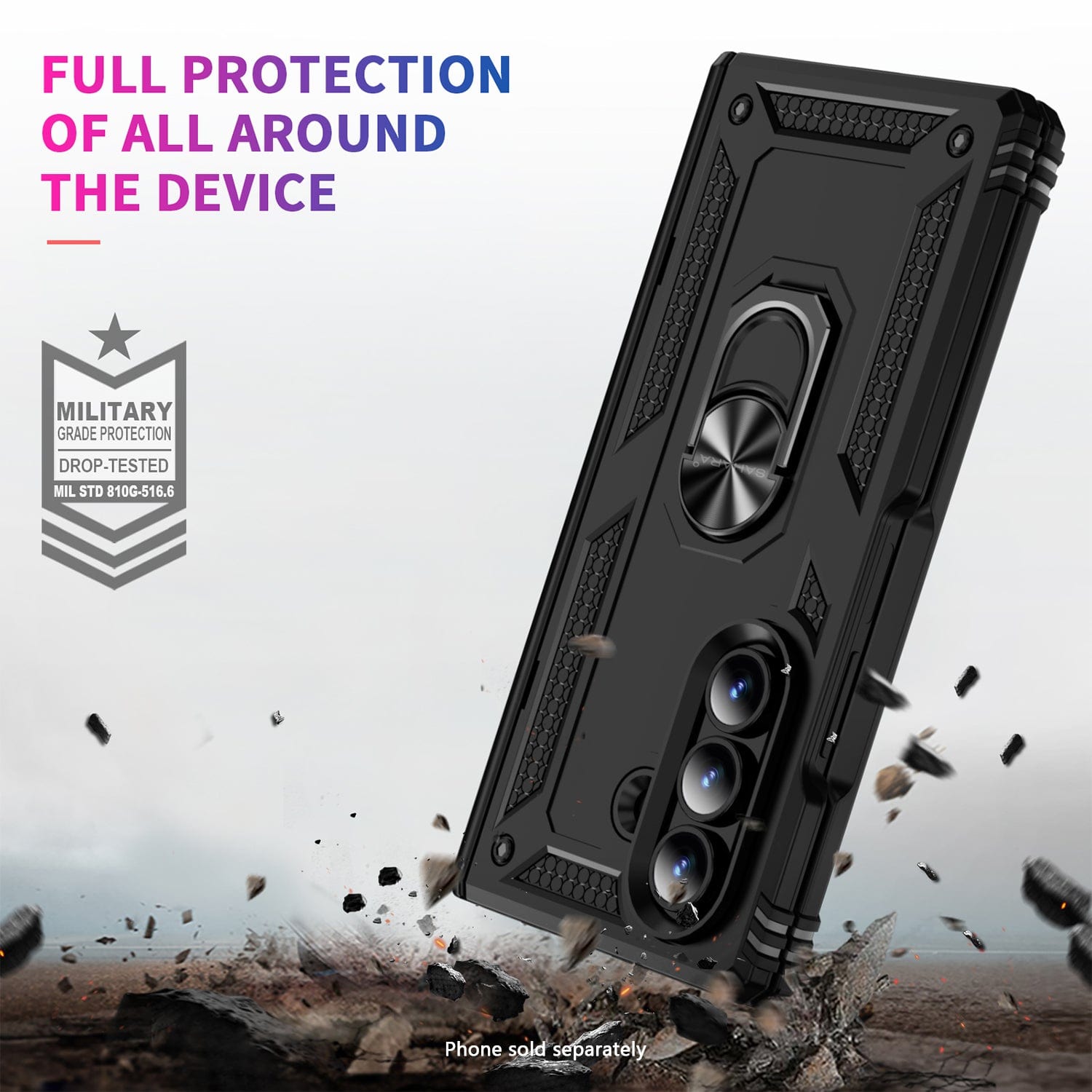 Samsung Galaxy Z Fold7 Heavy Duty Case - Kickstand, Shock-Absorbing Design  | Raider Series