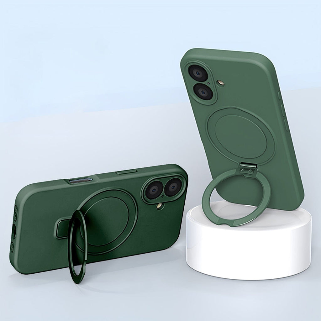 iPhone 16 Slim Kickstand Case - Rugged Protection, MagSafe | Venture Series