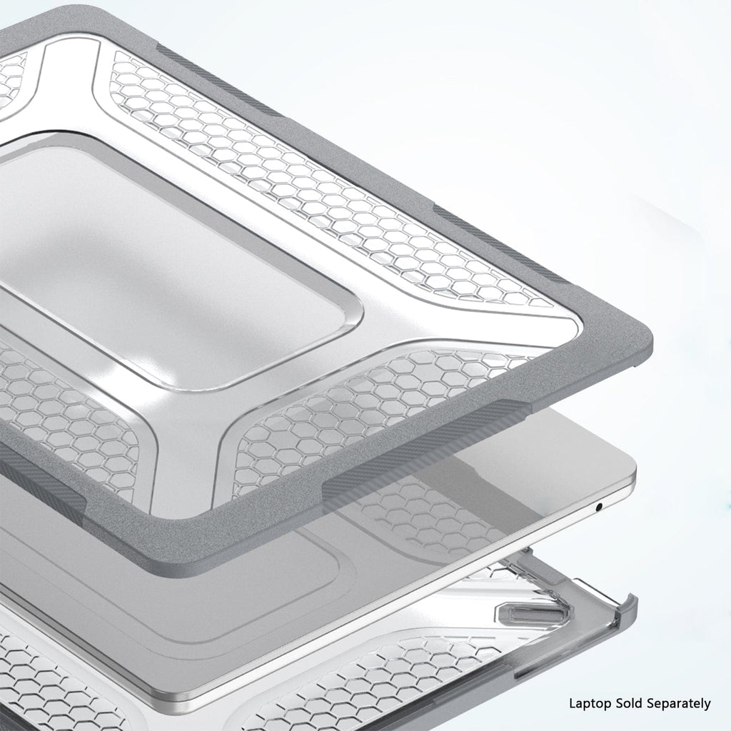 MacBook Pro 14-inch (M1–M5, M5 Pro/M5 Max) Case with Adjustable Stand - Shock-Absorbing | Raider Ultra-Duty Series