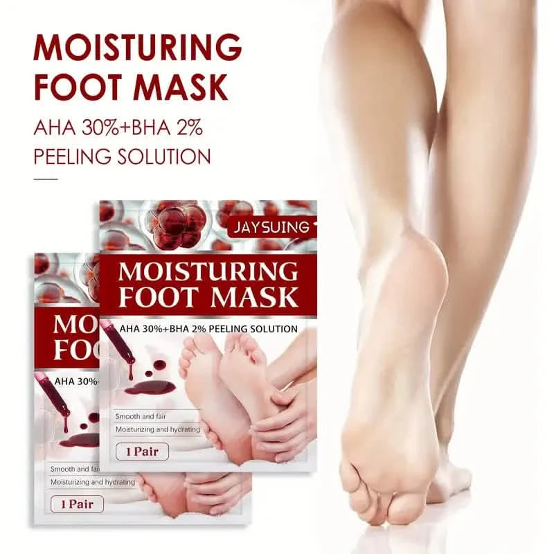5-Pack: JAYSUING AHA 30% BHA 2% Peeling Solution Foot Mask
