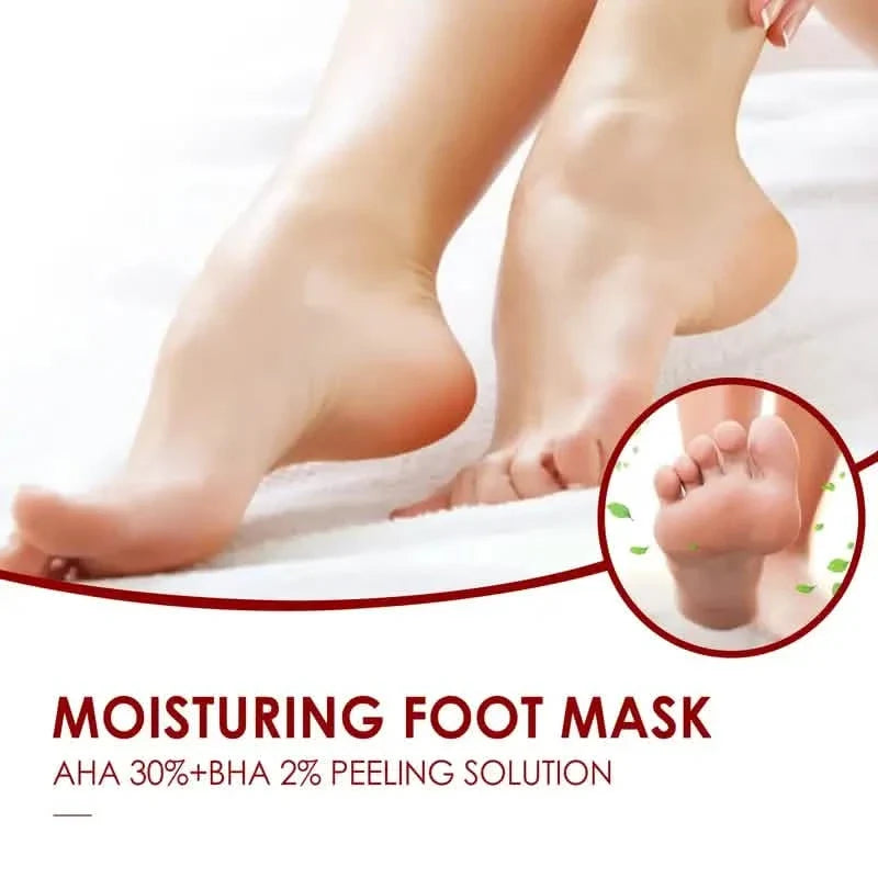 5-Pack: JAYSUING AHA 30% BHA 2% Peeling Solution Foot Mask