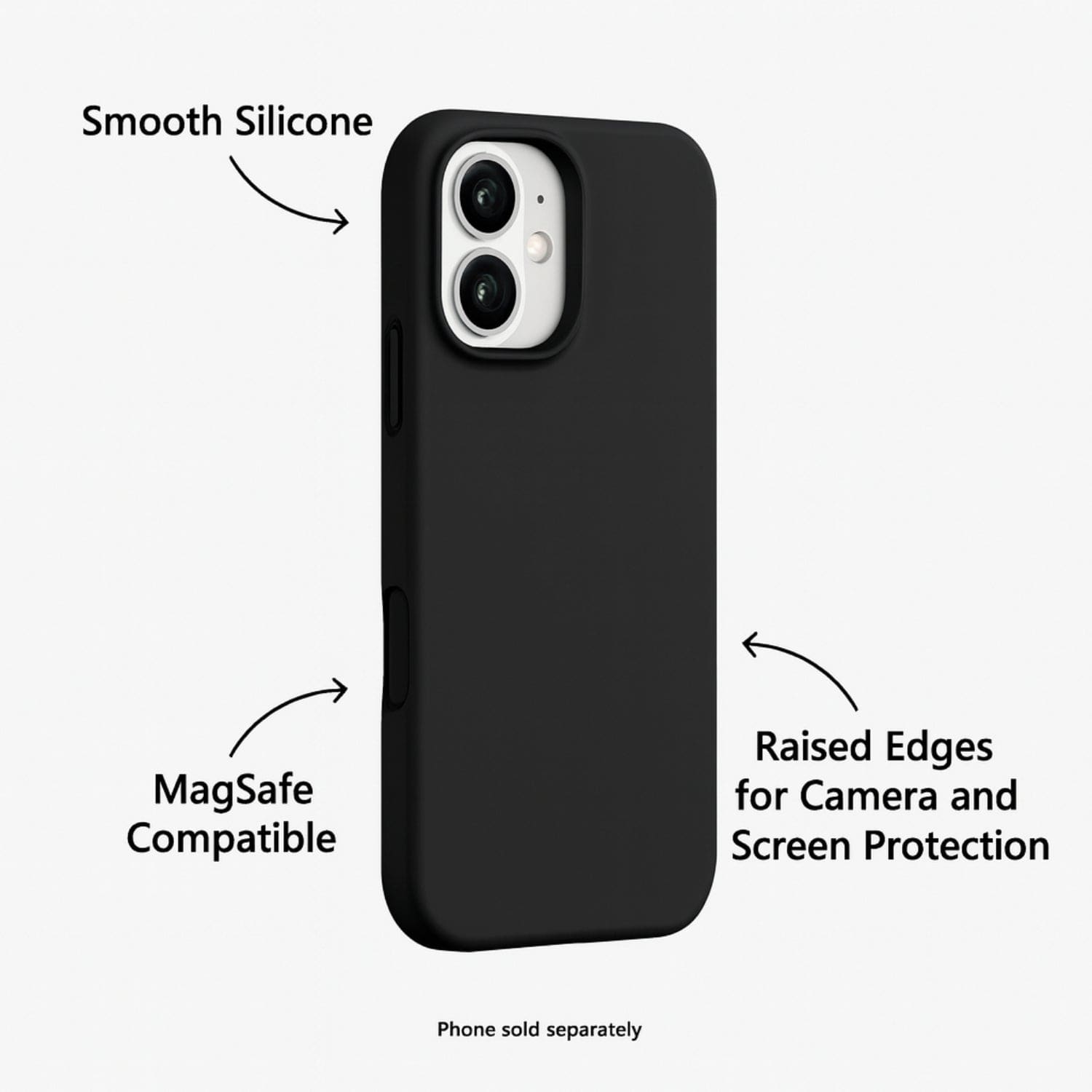 iPhone 17 Case - Silicone MagSafe Anti-Slip | Venture Series