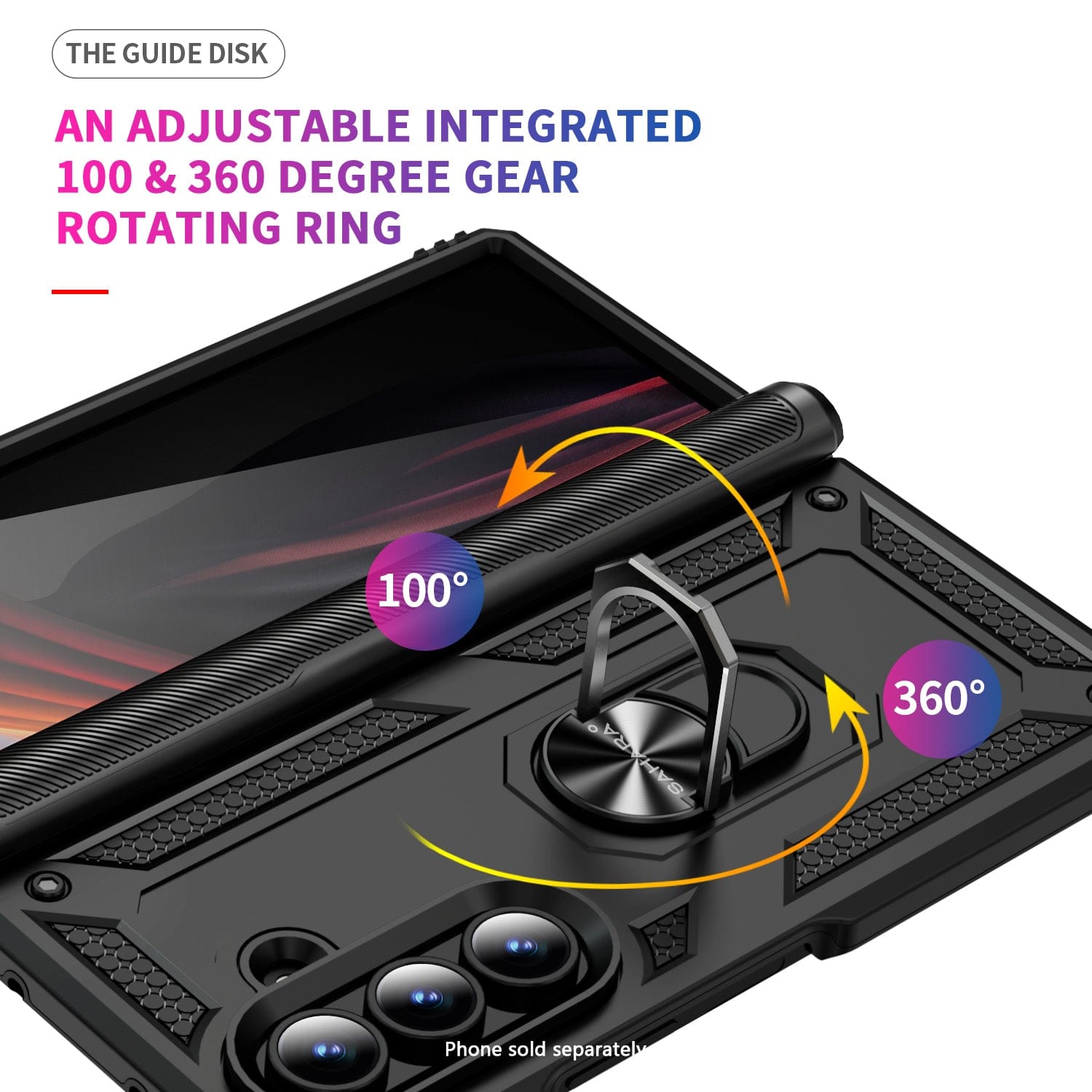 Samsung Galaxy Z Fold7 Heavy Duty Case - Kickstand, Shock-Absorbing Design  | Raider Series