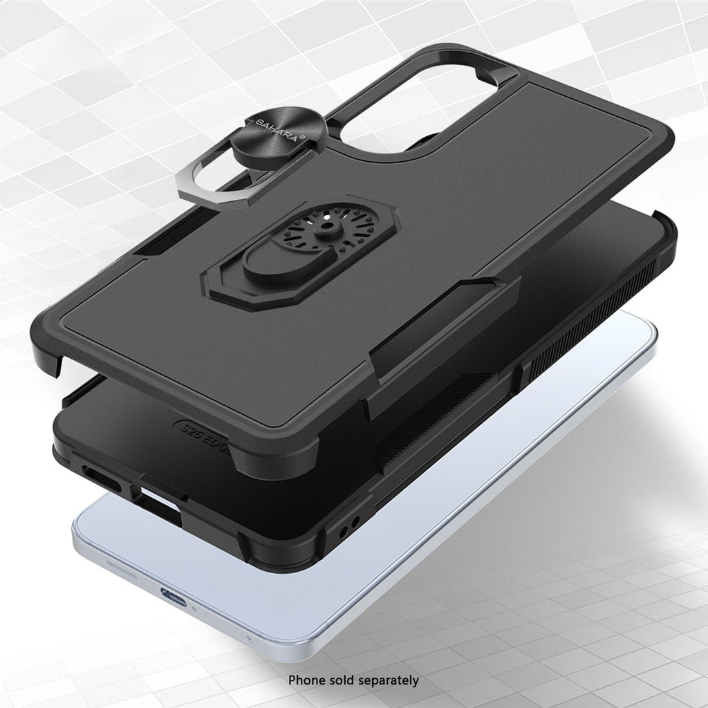 Samsung Galaxy S25 Edge Case – Heavy-Duty Kickstand | Raider Series