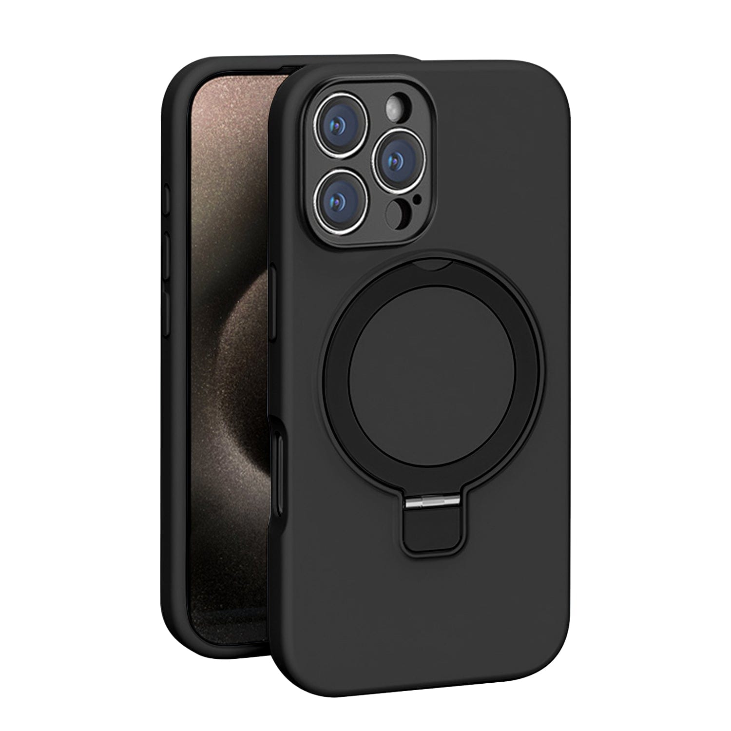 iPhone 16 Pro Slim Kickstand Case - Rugged Protection, MagSafe | Venture Series
