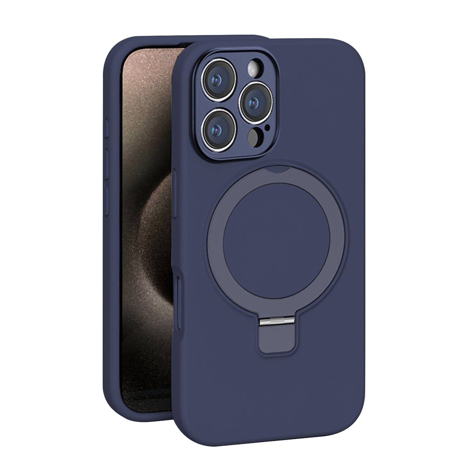 iPhone 16 Pro Slim Kickstand Case - Rugged Protection, MagSafe | Venture Series