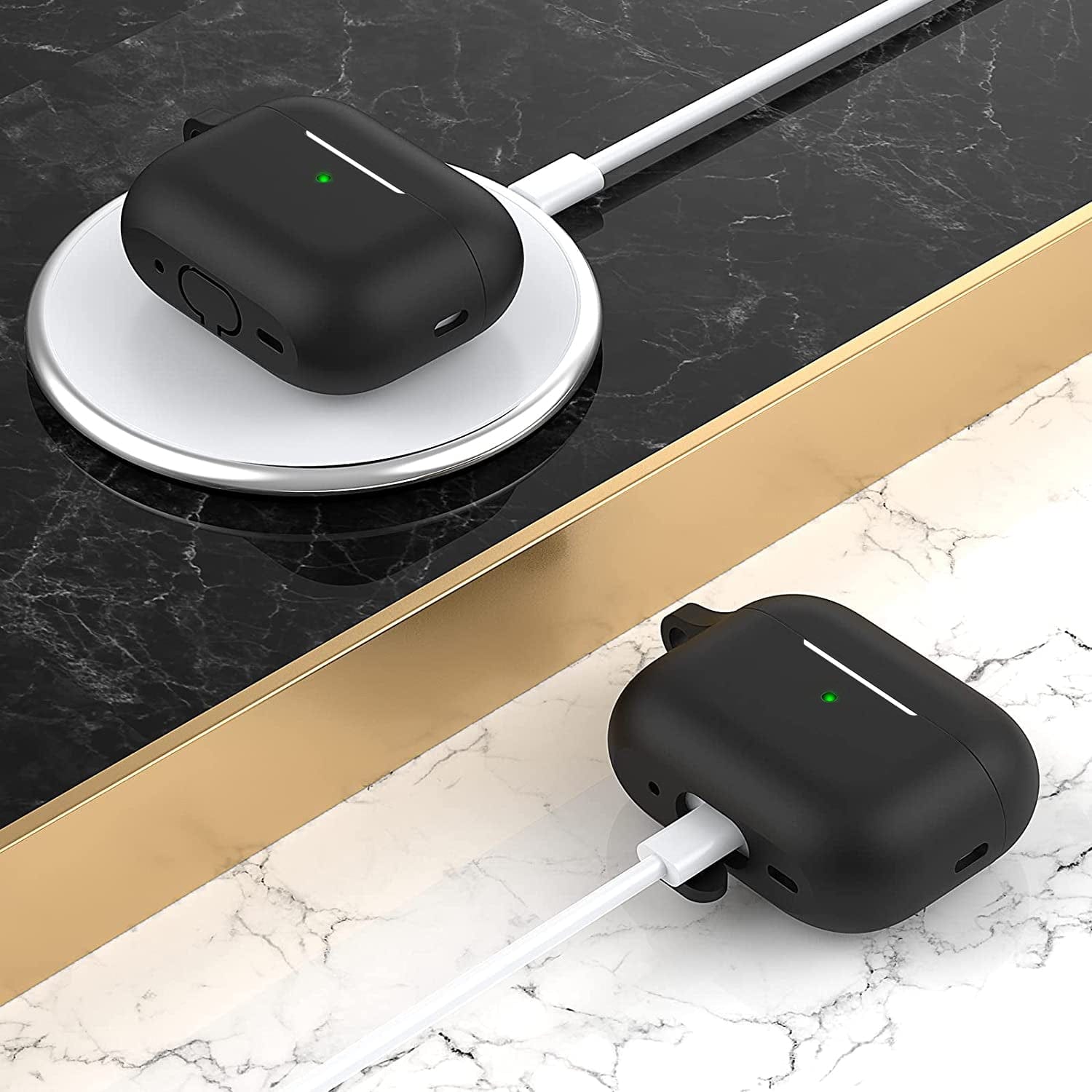 Black Silicone Case - AirPods Pro 2 (2nd Generation)
