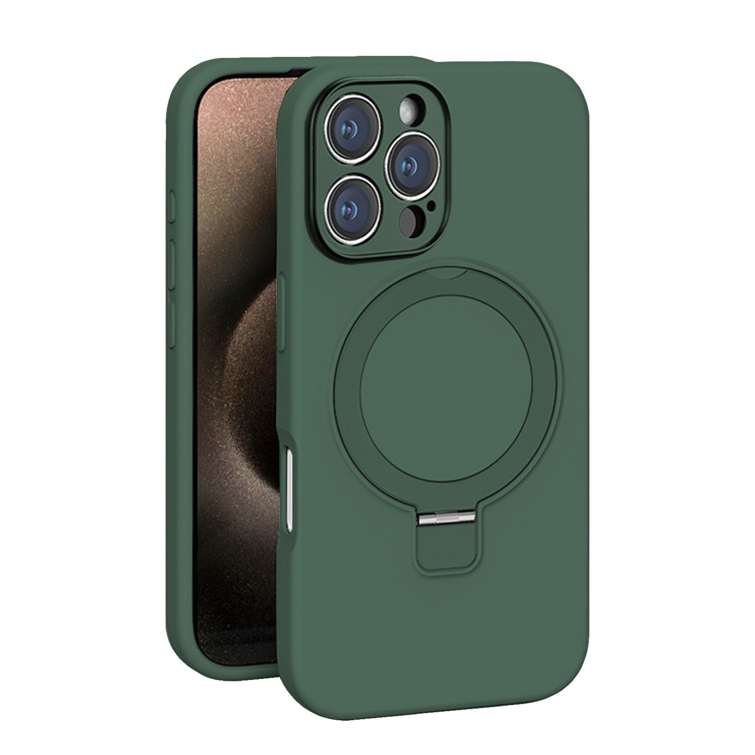 iPhone 16 Pro Slim Kickstand Case - Rugged Protection, MagSafe | Venture Series