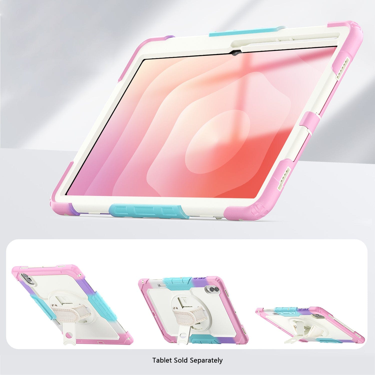 Samsung Galaxy Tab S11 Ultra Case - Kickstand with Hand & Shoulder Strap | Raider Series
