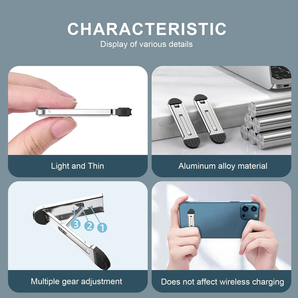 Laptop and tablet support suspended elevated ultra-thin folding lifting and cooling bracket