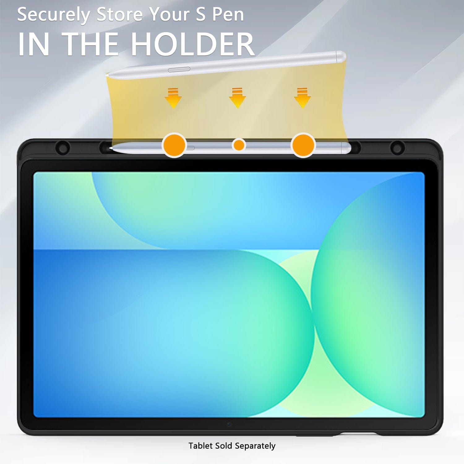 Samsung Galaxy Tab S10 FE Folio Case - Durable Lightweight Ergonomic Design | Venture Series