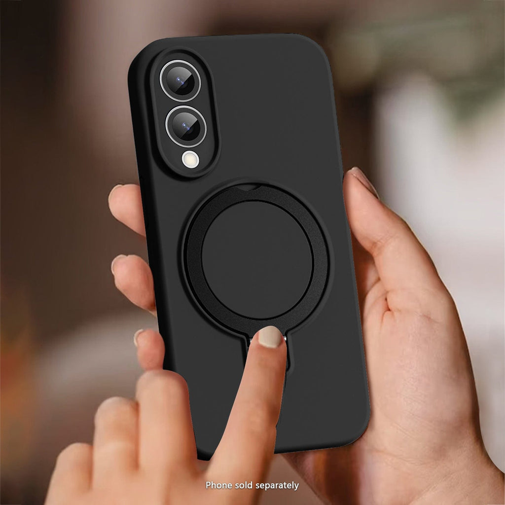 Samsung Galaxy S25 Edge Case - Silicone Kickstand, Magnetic charging compatible | Venture Series