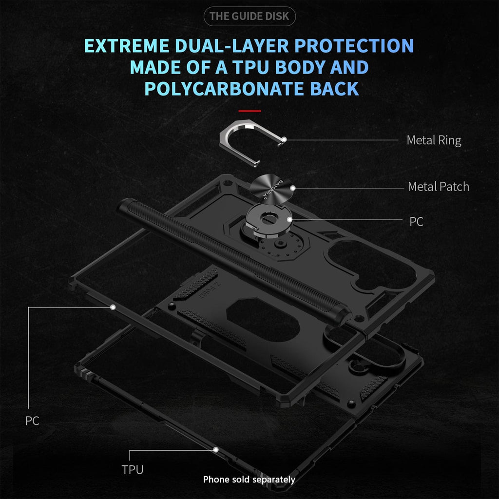 Samsung Galaxy Z Fold7 Heavy Duty Case - Kickstand, Shock-Absorbing Design  | Raider Series