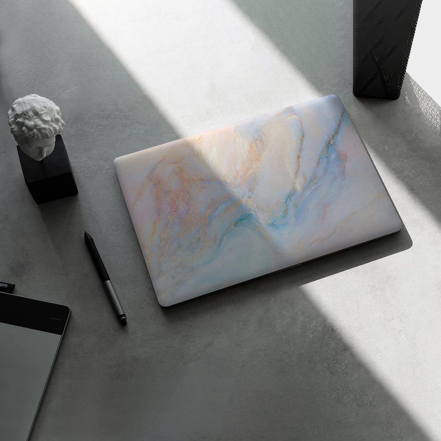 MacBook Pro 14-inch (M1–M5, M5 Pro/M5 Max) Case - Hybrid-Flex Blue Marble