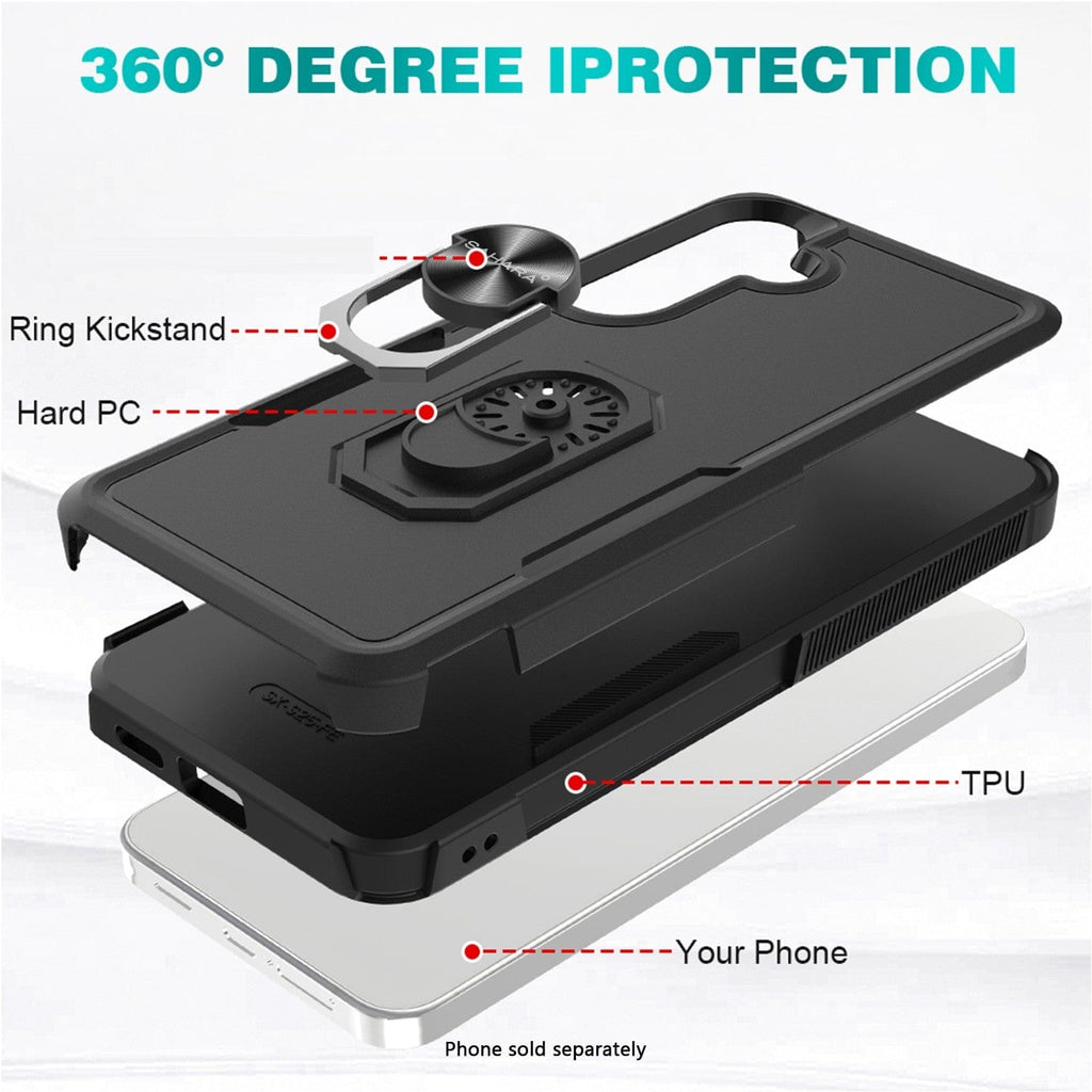 Samsung Galaxy S25 FE Case – Heavy-Duty Kickstand | Raider Series