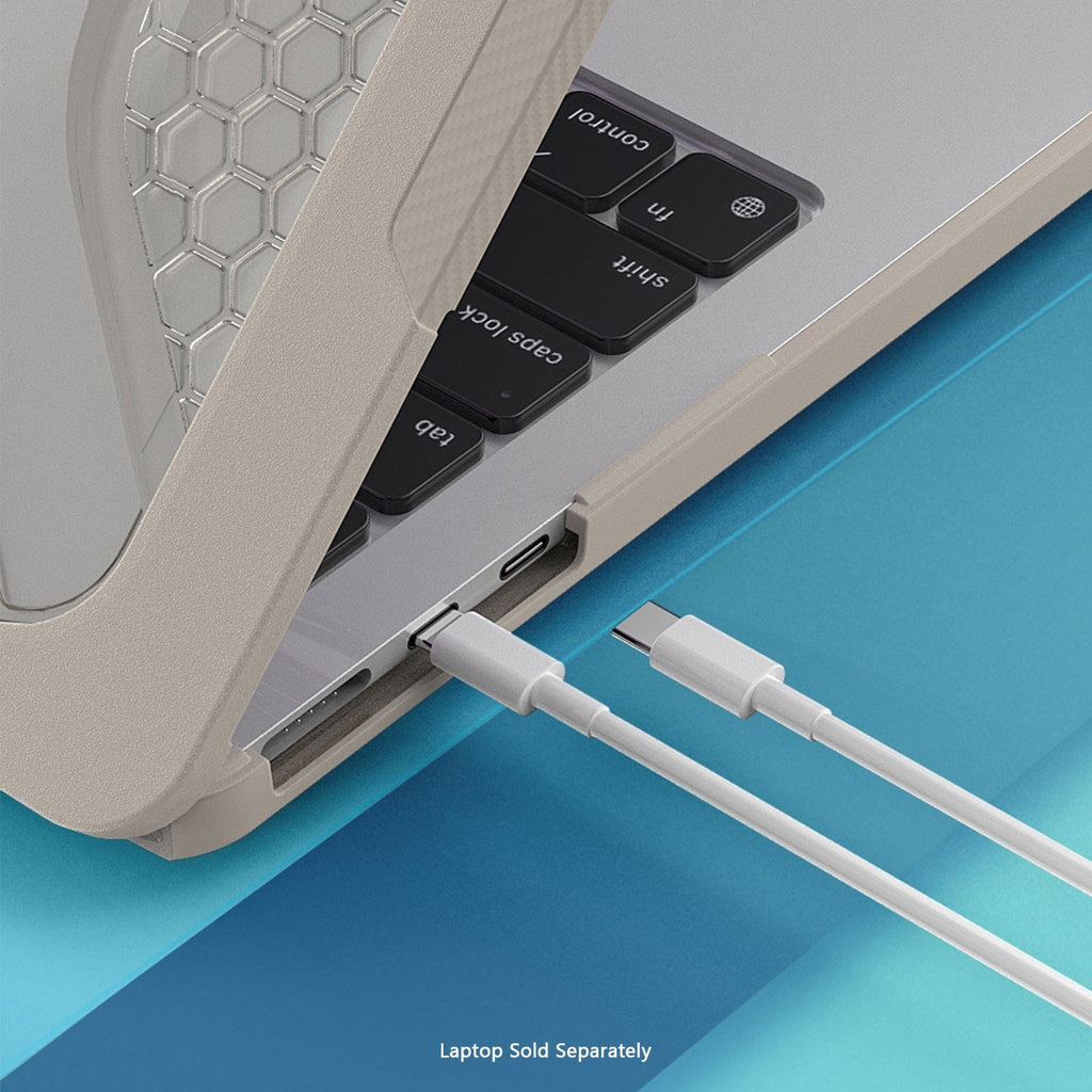 MacBook Pro 16-Inch (M1–M5, M5 Pro/M5 Max) with Adjustable Stand Case - Shock-Absorbing | Raider Ultra-Duty Series