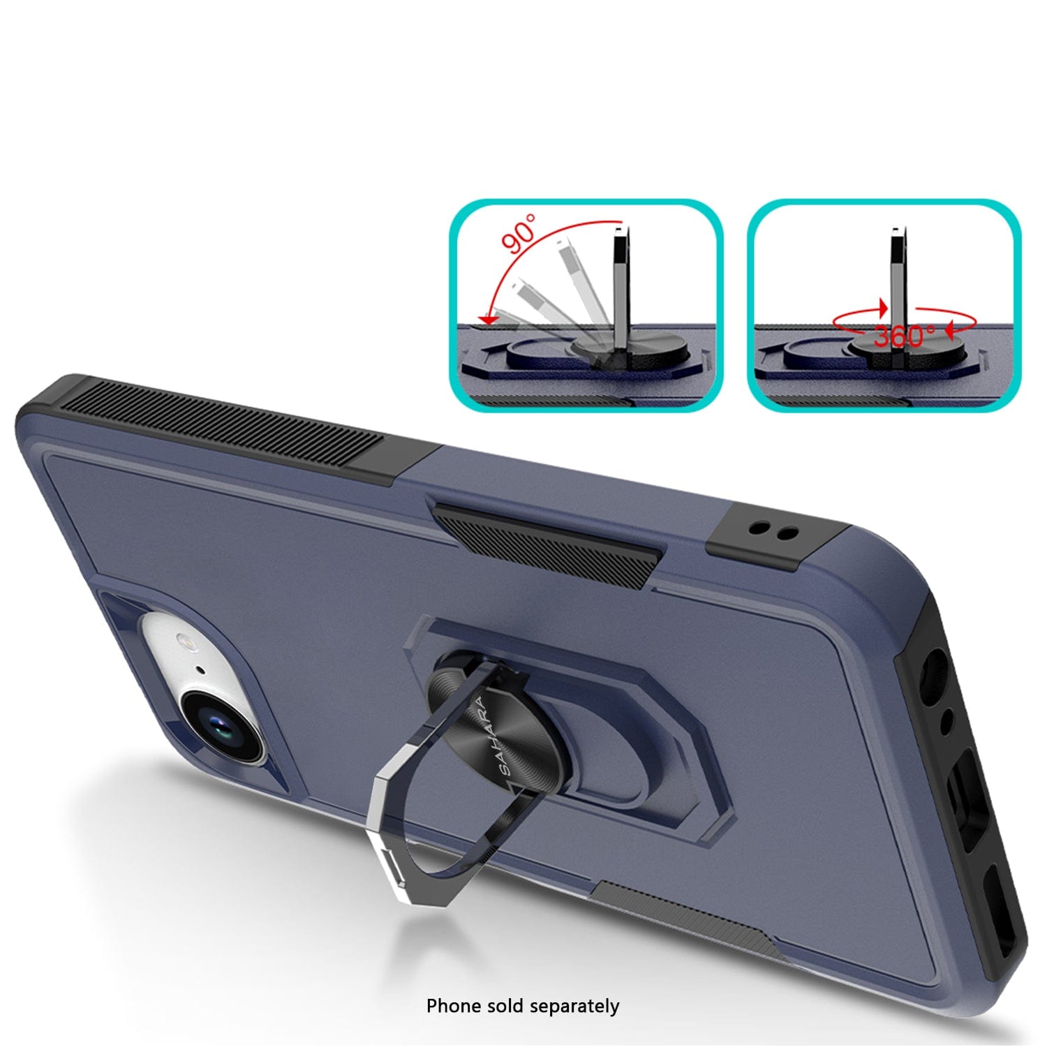 iPhone 17e & iPhone 16e Case - Heavy-Duty Kickstand, Anti-Slip | Raider Series