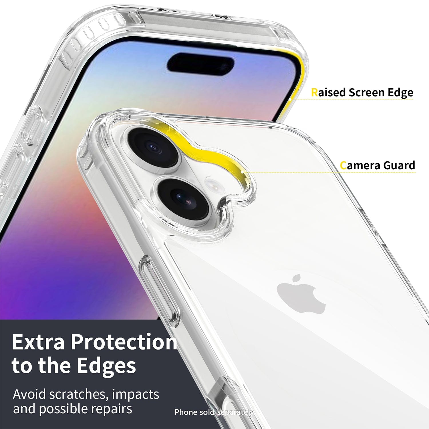 iPhone 17 Clear Case - Anti-slip | Venture Series