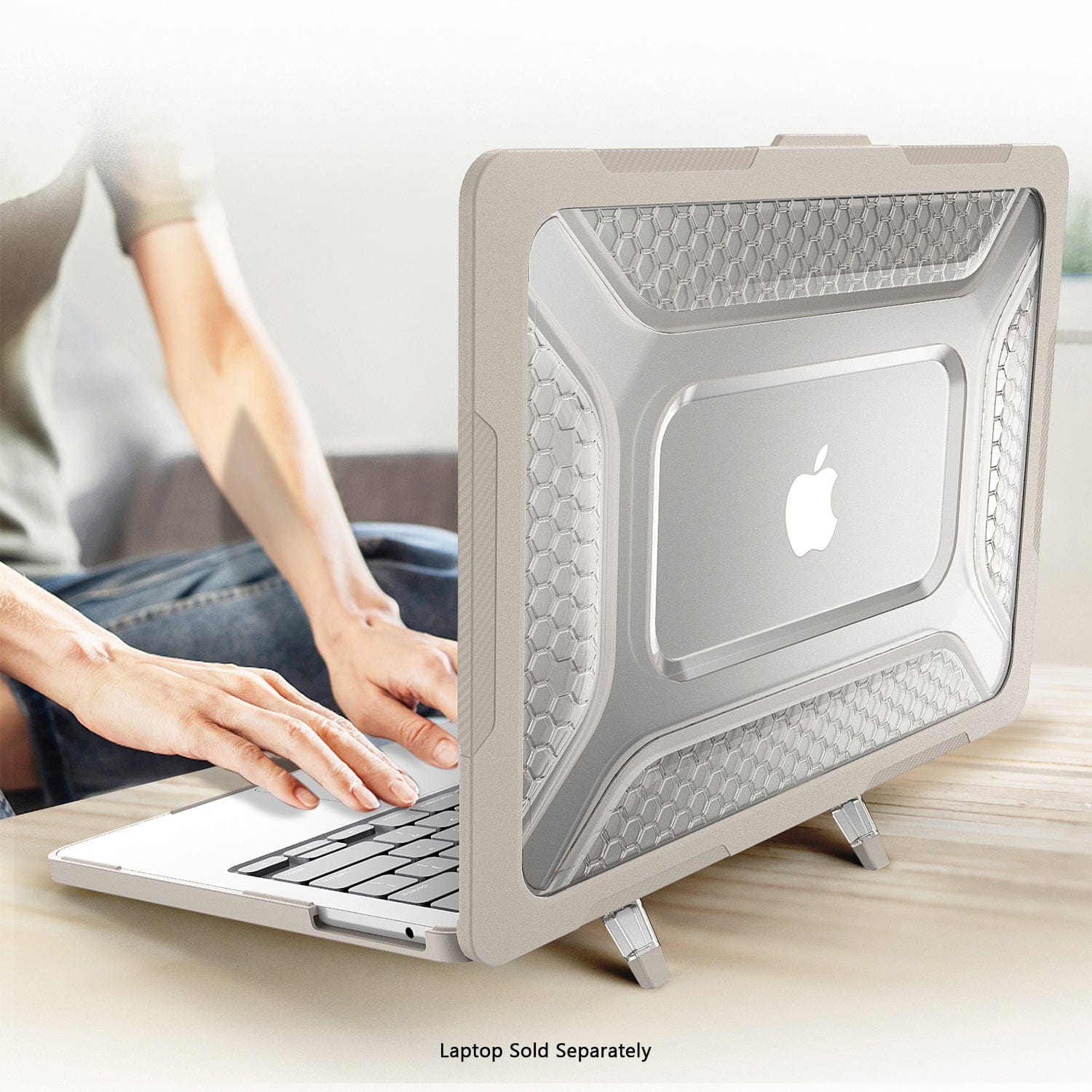 MacBook Pro 14-inch (M1–M5, M5 Pro/M5 Max) Case with Adjustable Stand - Shock-Absorbing | Raider Ultra-Duty Series