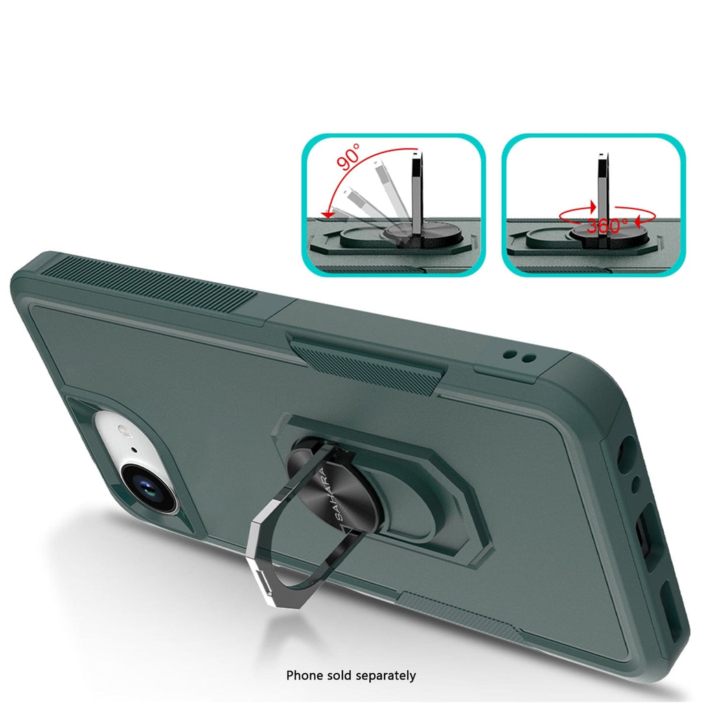iPhone 17e & iPhone 16e Case - Heavy-Duty Kickstand, Anti-Slip | Raider Series