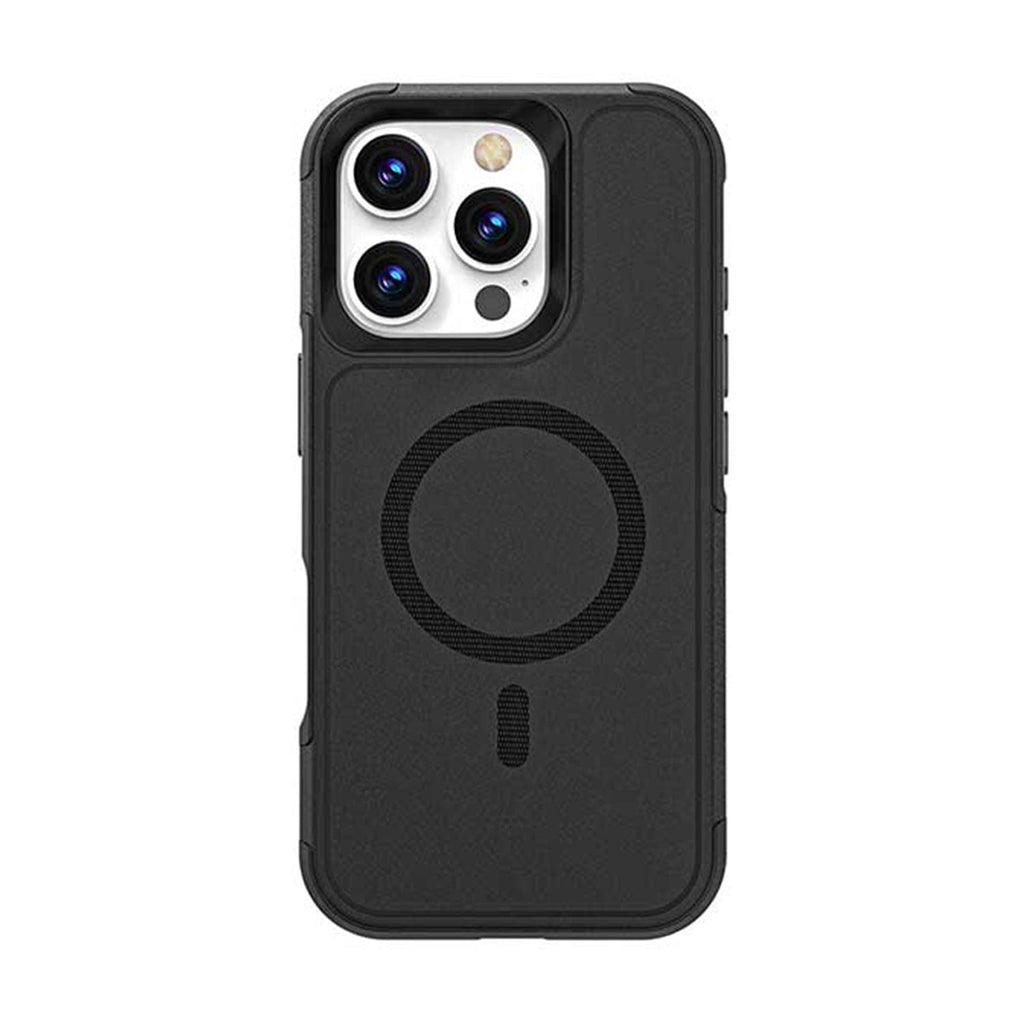 iPhone 16 Pro Max Rugged Wallet Case with Kickstand - MagSafe, Card Holder | Raider Series