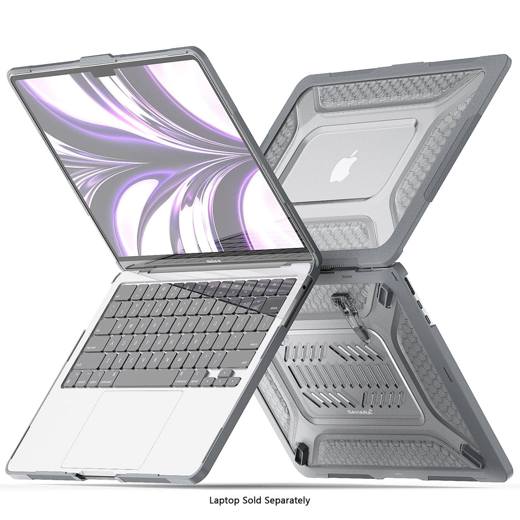 MacBook Pro 14-inch (M1–M5, M5 Pro/M5 Max) Case with Adjustable Stand - Shock-Absorbing | Raider Ultra-Duty Series