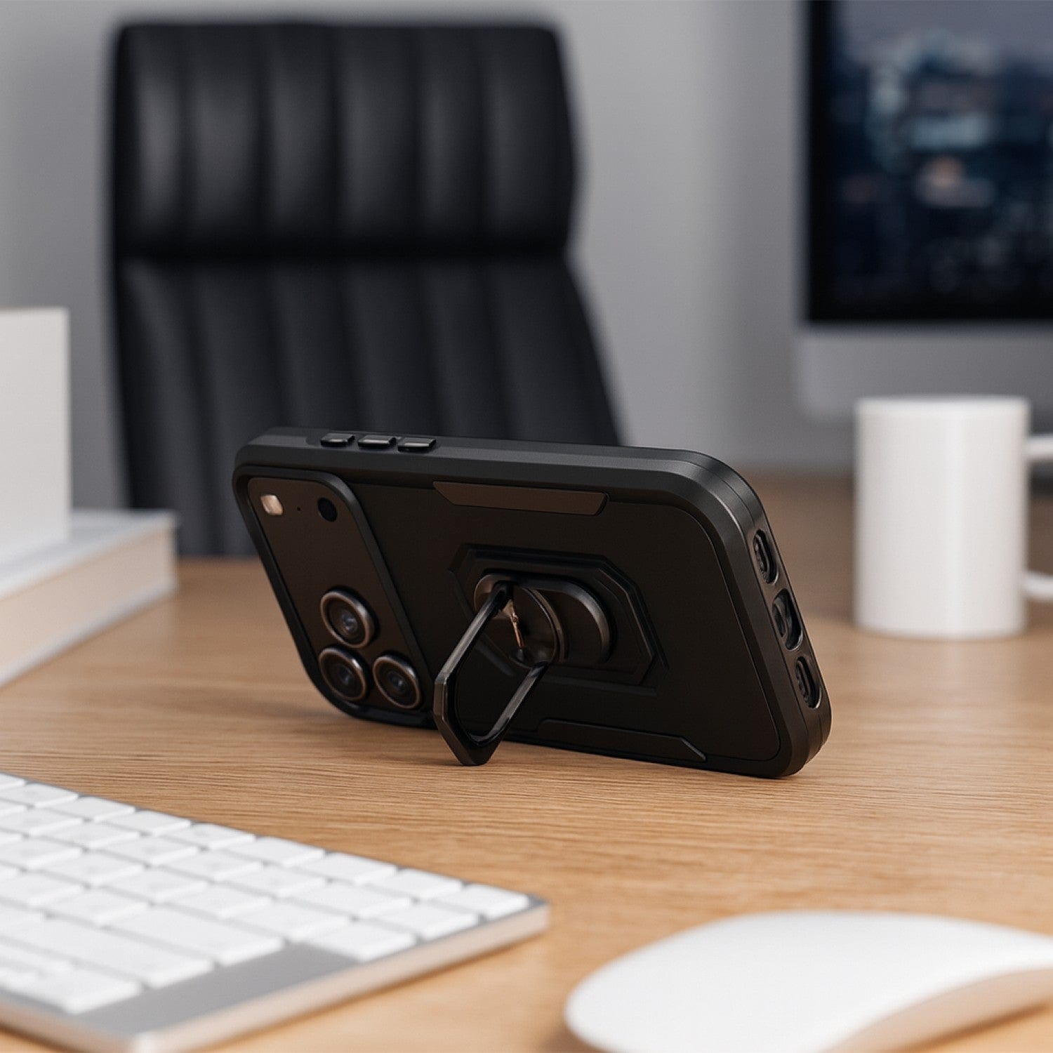 iPhone 17 Pro Case - Heavy-Duty Kickstand, Military-Grade, Anti-Slip | Raider Series