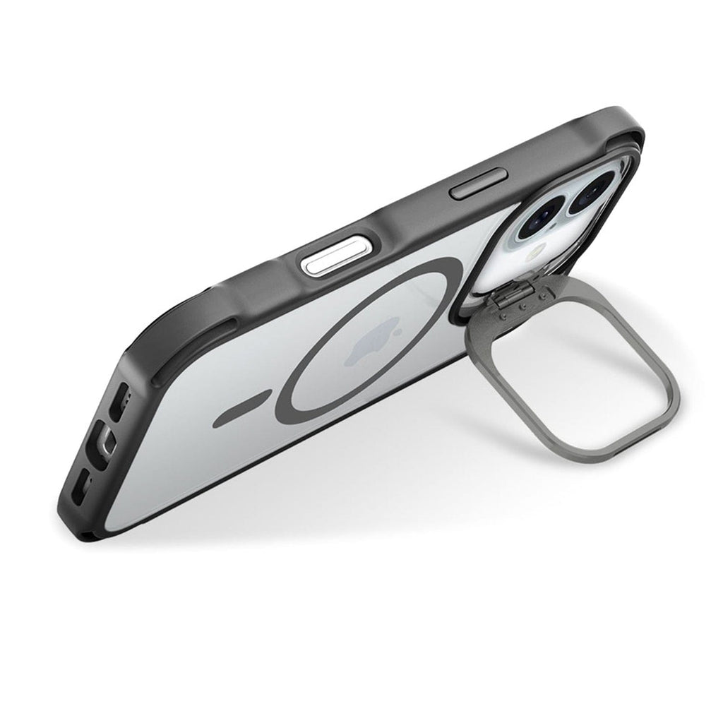 iPhone 16 Clear Kickstand Case - Anti- Slip, Rugged, MagSafe | Venture Series