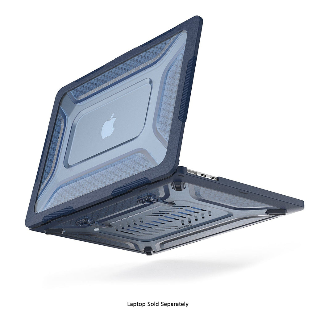 MacBook Air 13.6-inch (M3-M5) with Adjustable Stand Case - Shock-Absorbing | Raider Ultra-Duty Series