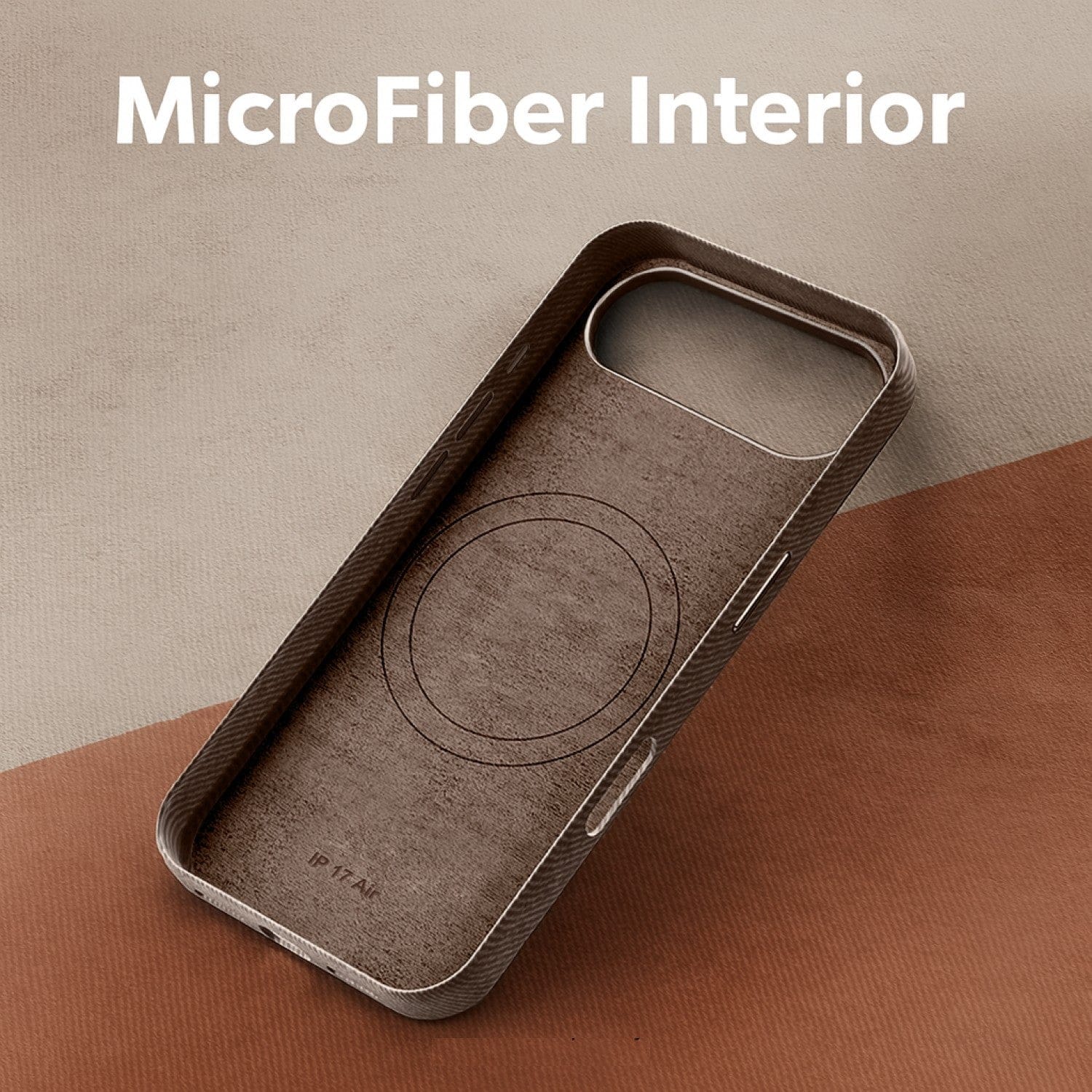 iPhone Air Case - Suede Leather | Indy Series