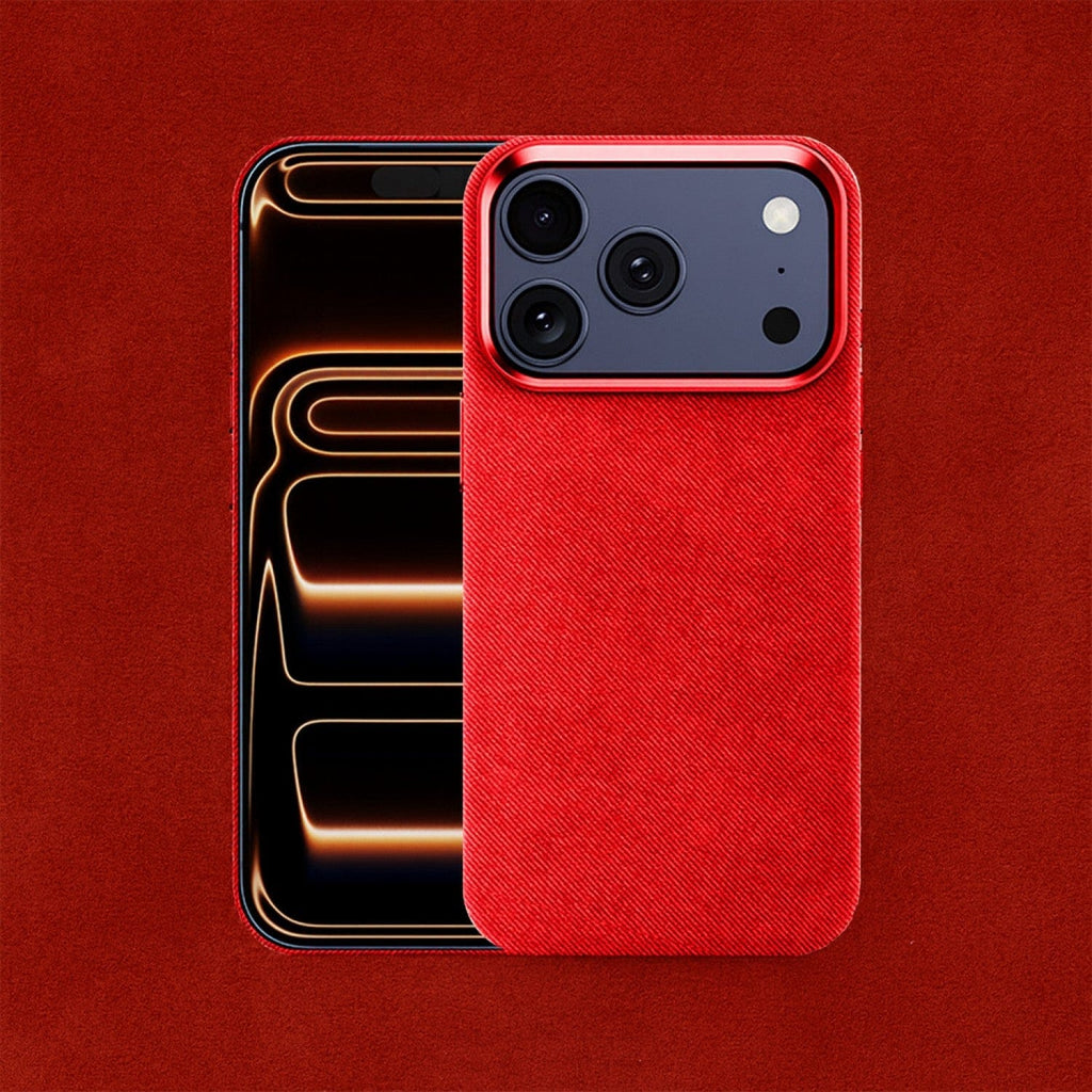 iPhone 17 Pro Max Case - Suede Leather | Indy Series