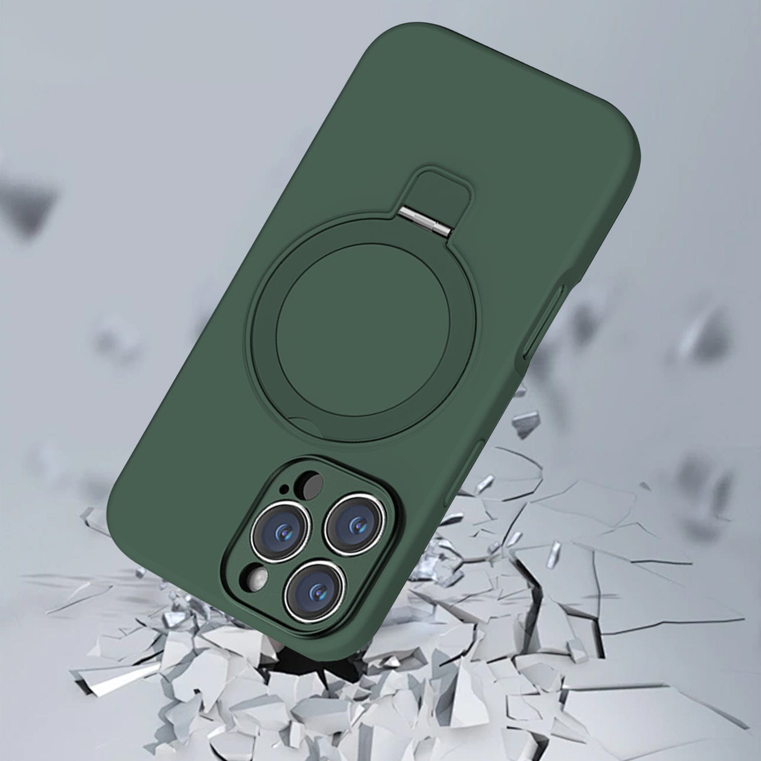 iPhone 16 Pro Max Slim Kickstand Case - Rugged Protection, MagSafe | Venture Series