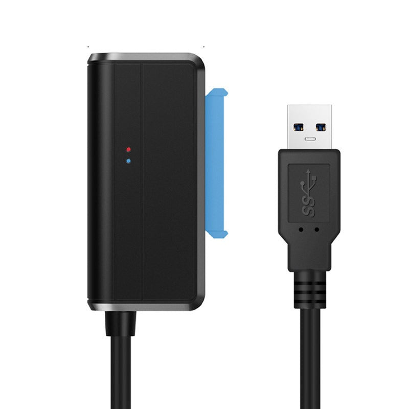 New USB 3.0 to SATA7+15P Easy Drive Cable 2.5 "3.5-inch Hard Drive Data Cable USB Adapter Cable