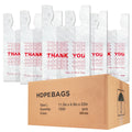 Heavy Duty Thank You T-Shirt Bags HDPE 1000 Count Bulk